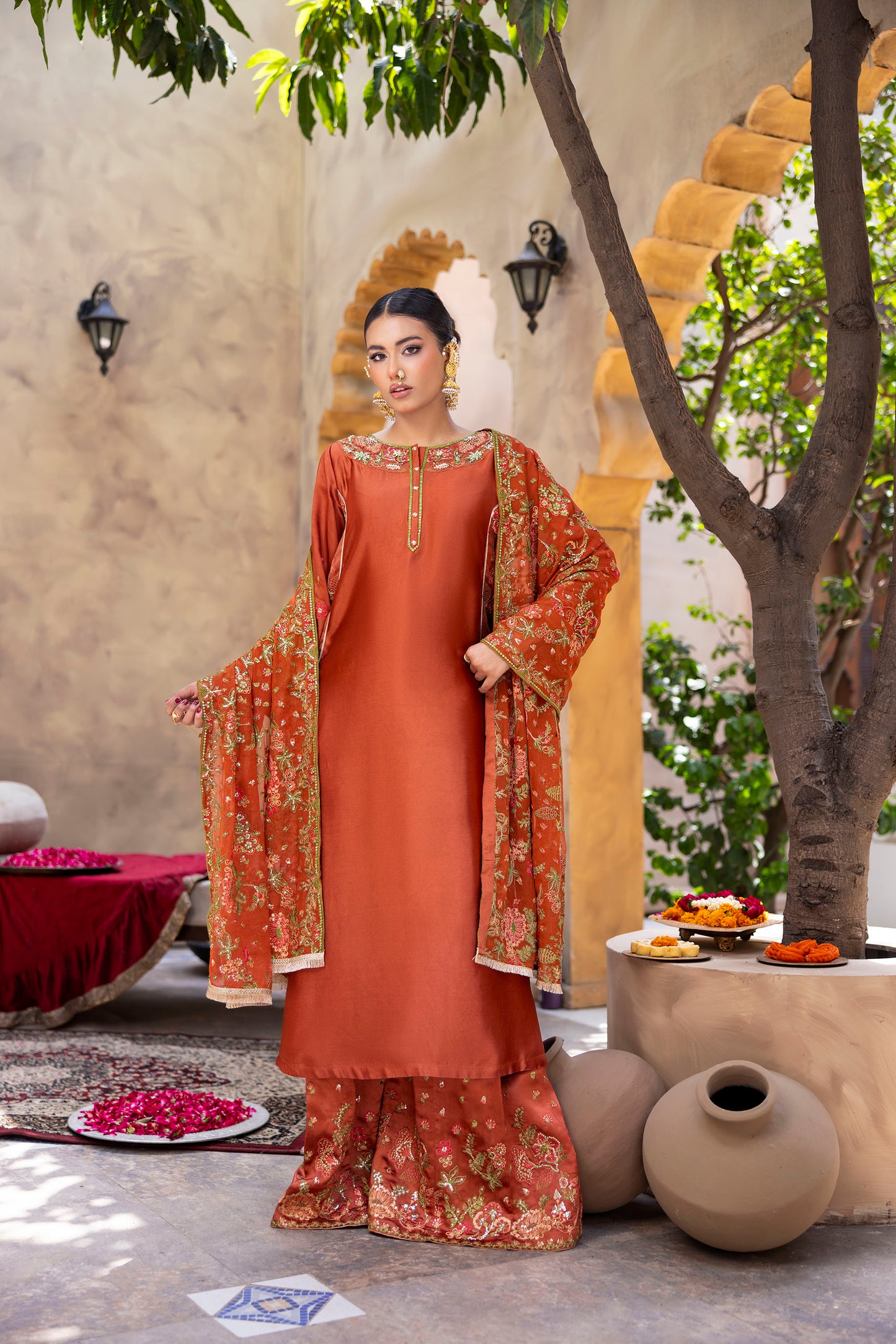 Embroidered Dupatta