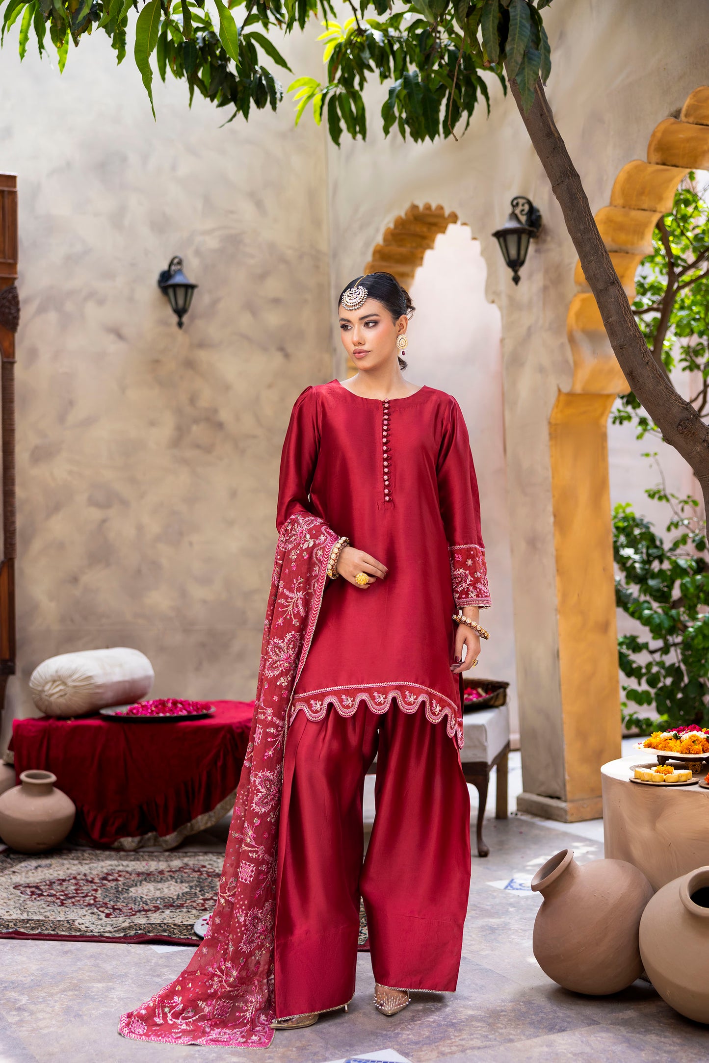 Embroidered Dupatta