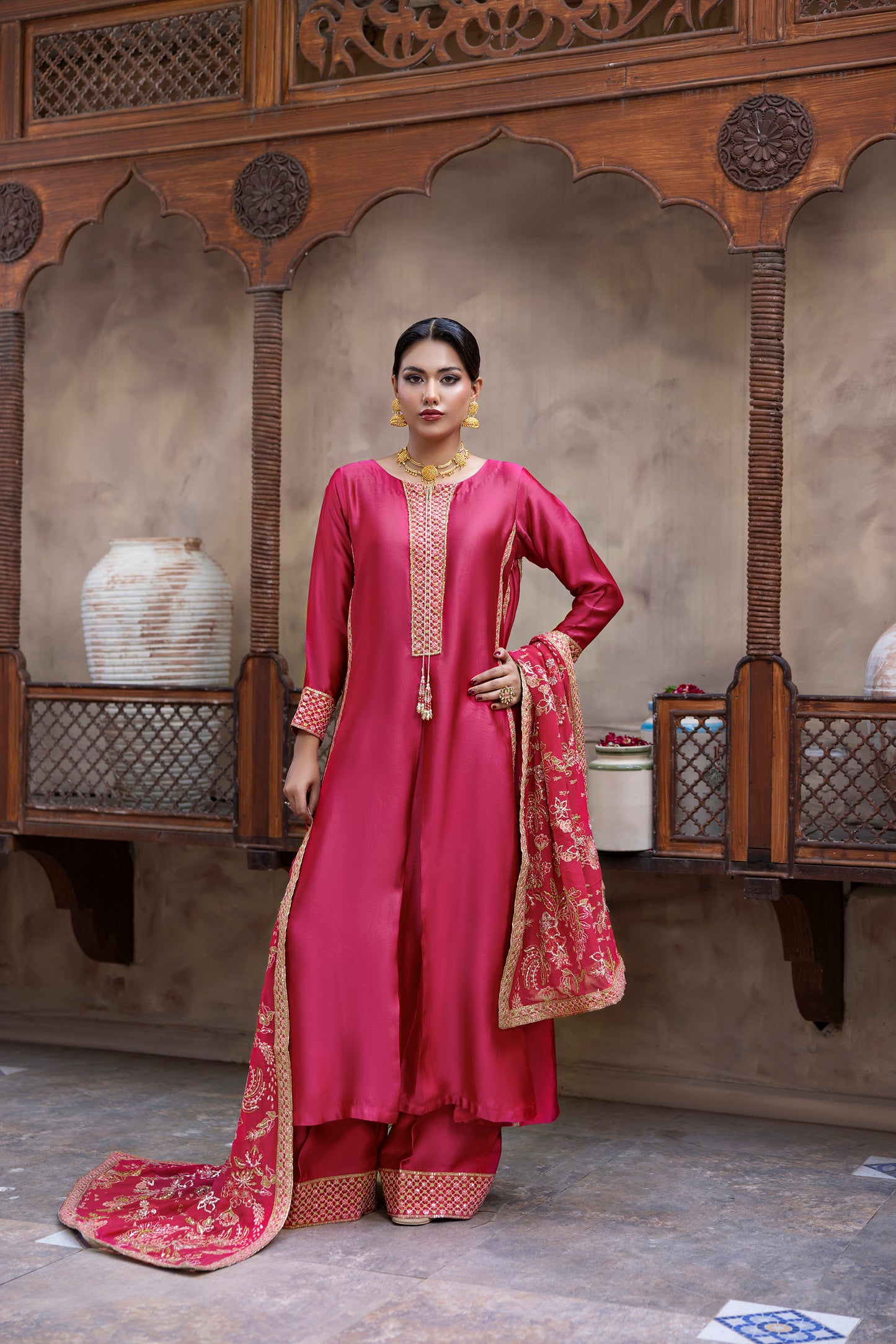 Embroidered Dupatta