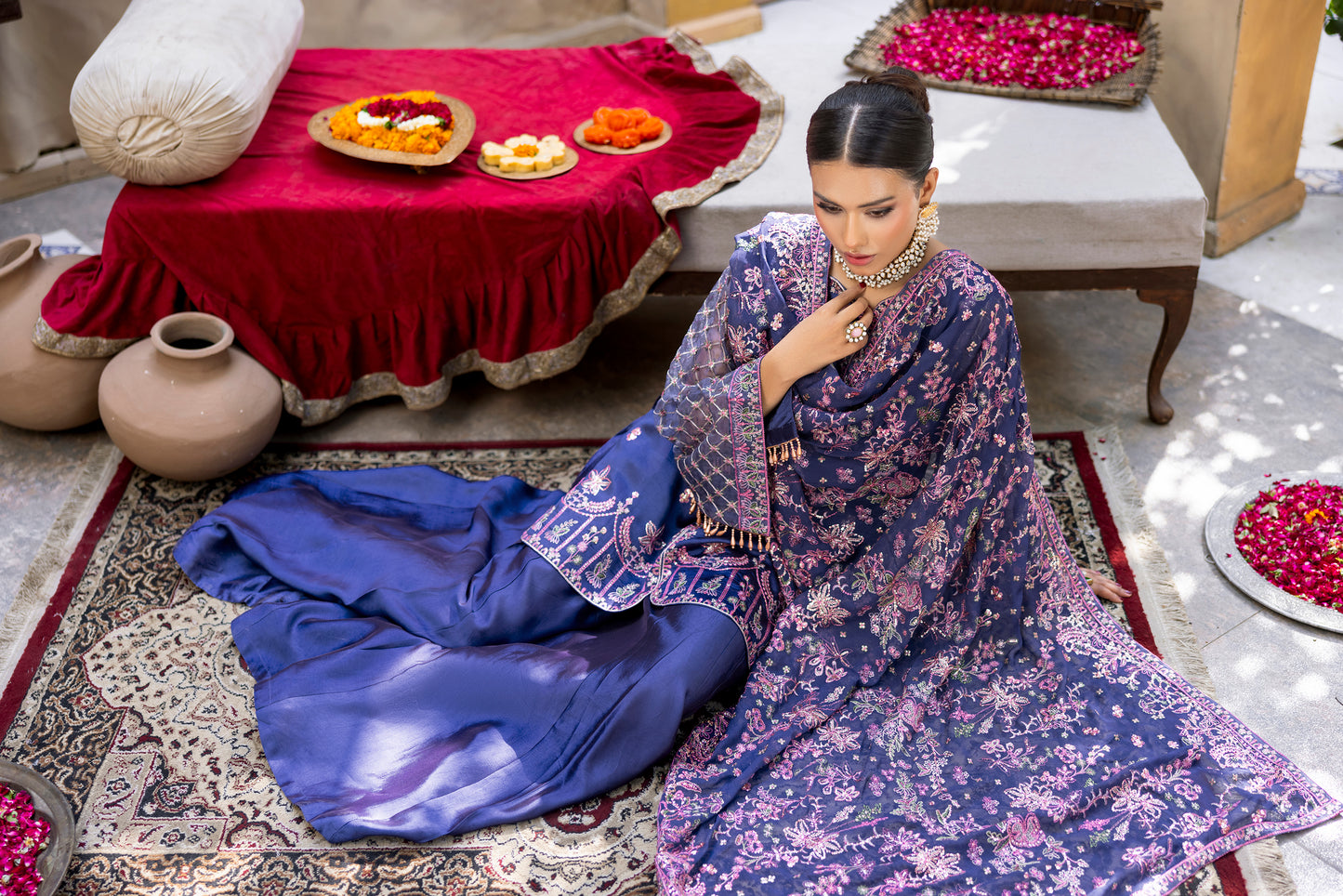 Embroidered Dupatta