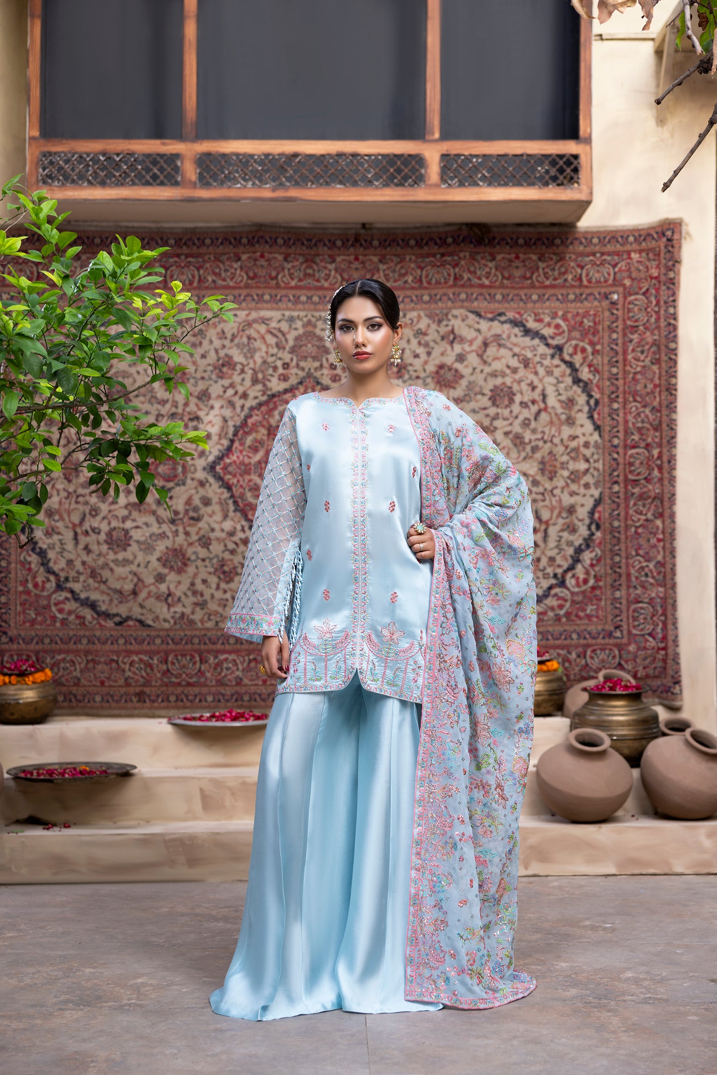 Embroidered Dupatta
